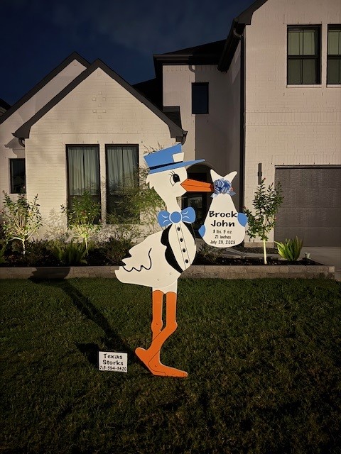 New Baby Announcement Yard Sign in Spring, Texas