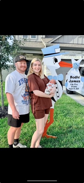 New Baby Announcement Yard Sign in Splendora, Texas
