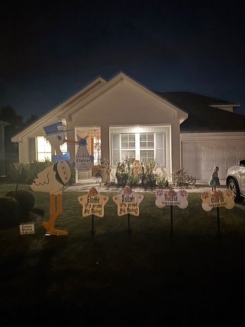 New Baby Announcement Yard Sign in Conroe, Texas